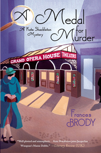 A Medal for Murder: A Kate Shackleton Mystery book cover by Frances Brody