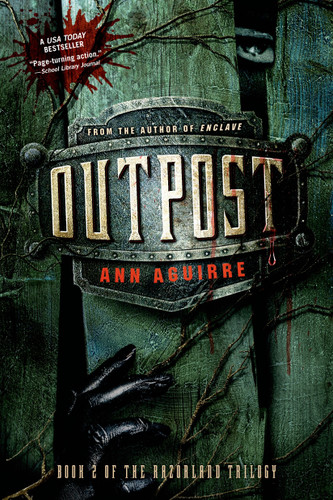 Outpost book cover by Ann Aguirre