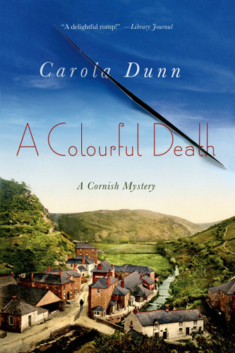 A Colourful Death: A Cornish Mystery (Cornish Mysteries #2) book cover by Carola Dunn