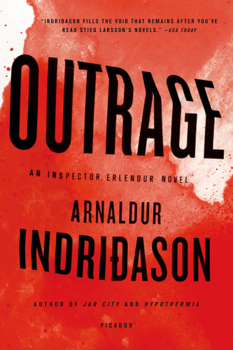 Outrage: An Inspector Erlendur Novel book cover by Arnaldur Indridason
