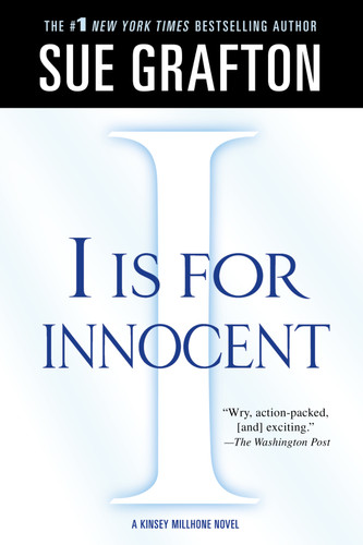 "I" is for Innocent: A Kinsey Millhone Novel (Kinsey Millhone Alphabet Mysteries #9) book cover by Sue Grafton
