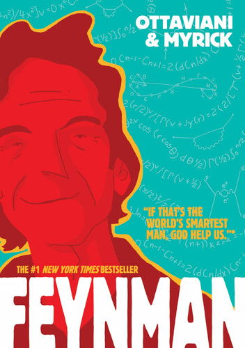 Feynman book cover by Jim Ottaviani