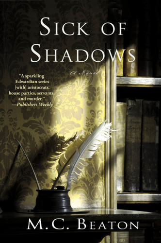 Sick of Shadows: An Edwardian Murder Mystery (Edwardian Murder Mysteries #3) book cover by M. C. Beaton