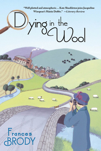 Dying in the Wool: A Kate Shackleton Mystery book cover by Frances Brody