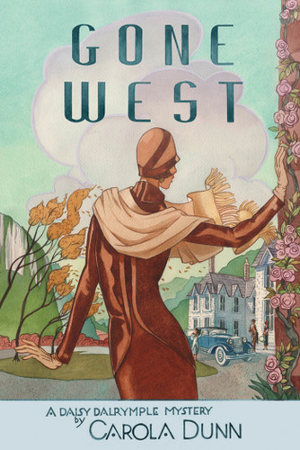 Gone West: A Daisy Dalrymple Mystery (Daisy Dalrymple Mysteries #20) book cover by Carola Dunn