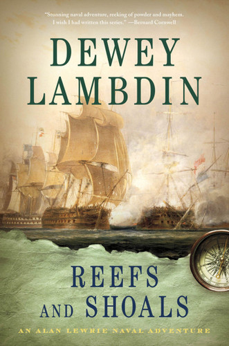 Reefs and Shoals: An Alan Lewrie Naval Adventure (Alan Lewrie Naval Adventures #18) book cover by Dewey Lambdin