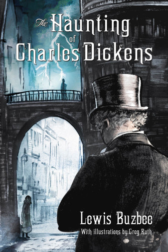 The Haunting of Charles Dickens book cover by Lewis Buzbee