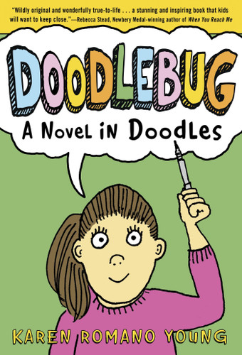 Doodlebug: A Novel in Doodles book cover by Karen Romano Young
