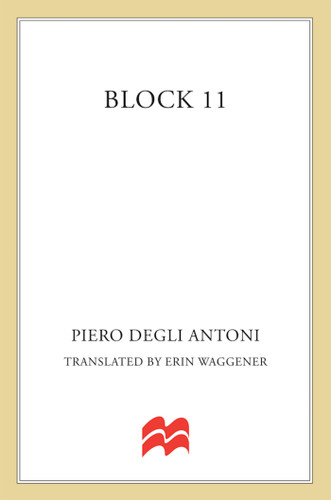 Block 11 book cover by Piero degli Antoni