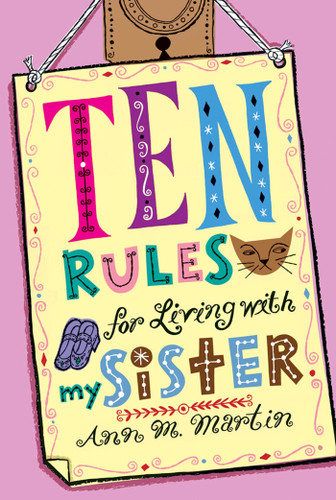 Ten Rules for Living with My Sister book cover by Ann M. Martin