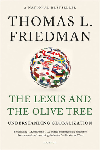 The Lexus and the Olive Tree: Understanding Globalization book cover by Thomas L. Friedman