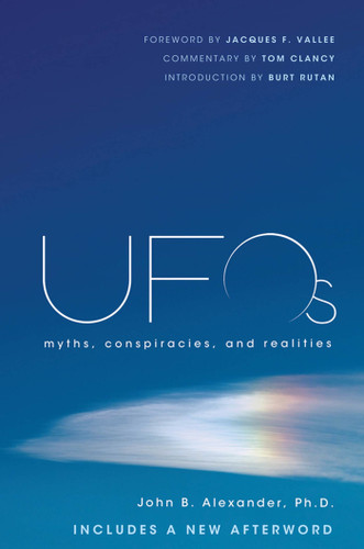 UFOs: Myths, Conspiracies, and Realities book cover by John B. Alexander, Ph.D.