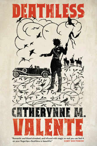 Deathless book cover by Catherynne M. Valente