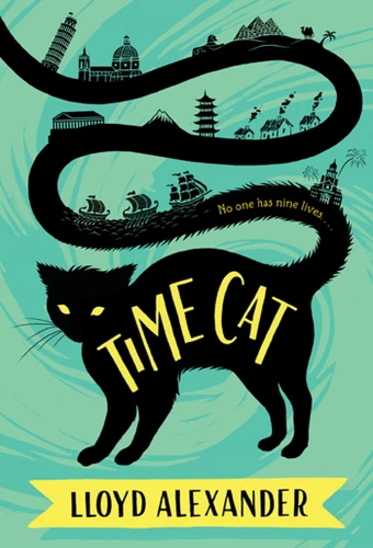 Time Cat: The Remarkable Journeys of Jason and Gareth book cover by Lloyd Alexander