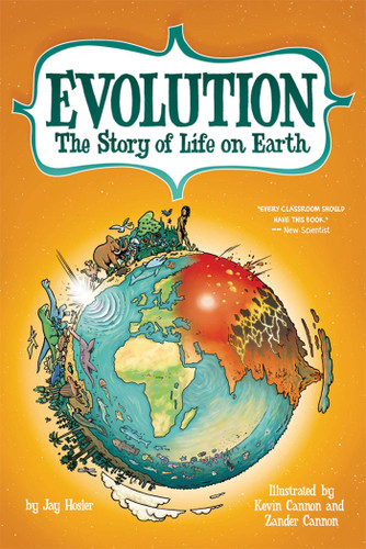 Evolution: The Story of Life on Earth book cover by Jay Hosler