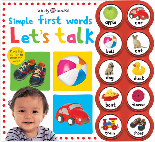 Let's Talk (Simple First Words) (Simple First Words) book cover by Roger Priddy