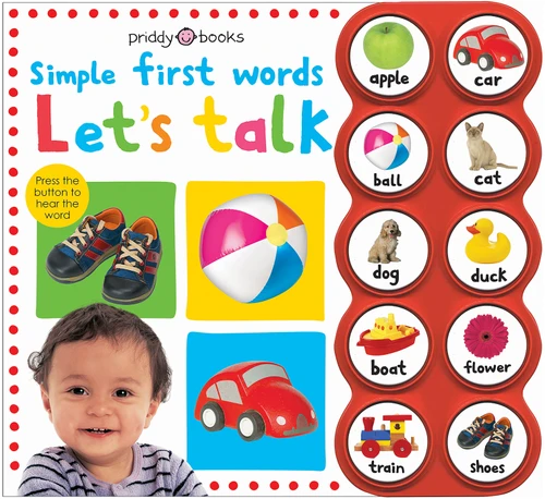 Let's Talk (Simple First Words) (Simple First Words) book cover by Roger Priddy