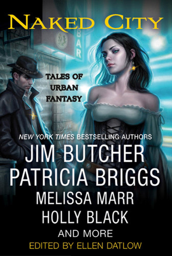 Naked City: Tales of Urban Fantasy book cover by 