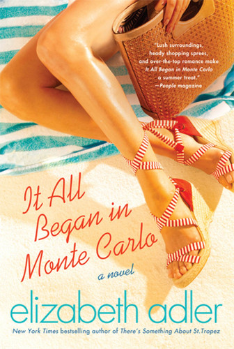 It All Began in Monte Carlo: A Novel (Mac Reilly #3) book cover by Elizabeth Adler