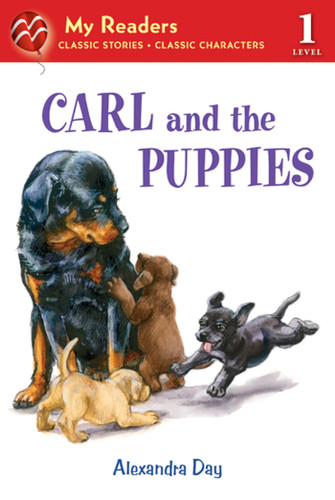 Carl and the Puppies (My Readers) book cover by Alexandra Day