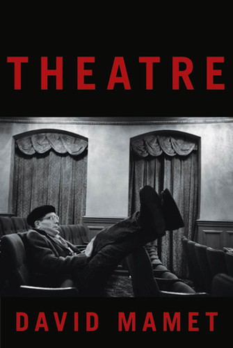 Theatre book cover by David Mamet