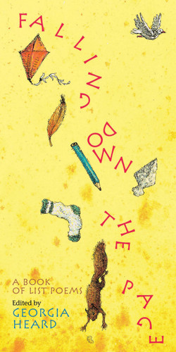 Falling Down the Page: A Book of List Poems book cover by 