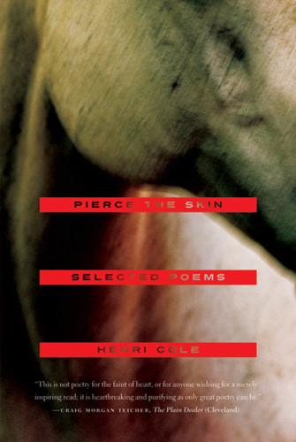 Pierce the Skin: Selected Poems, 1982-2007 book cover by Henri Cole
