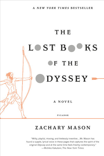 The Lost Books of the Odyssey: A Novel book cover by Zachary Mason