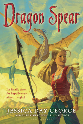 Dragon Spear (Dragon Slippers) book cover by Jessica Day George