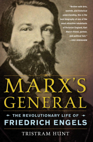 Marx's General: The Revolutionary Life of Friedrich Engels book cover by Tristram Hunt