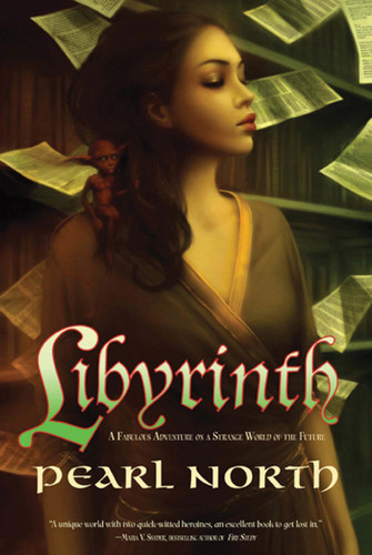 Libyrinth: A Fabulous Adventure on a Strange World of the Future (Libyrinth #1) book cover by Pearl North