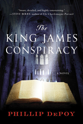 The King James Conspiracy: A Novel book cover by Phillip DePoy