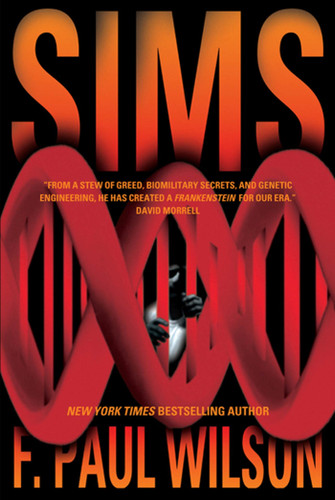 Sims book cover by F. Paul Wilson