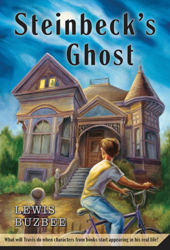 Steinbeck's Ghost book cover by Lewis Buzbee