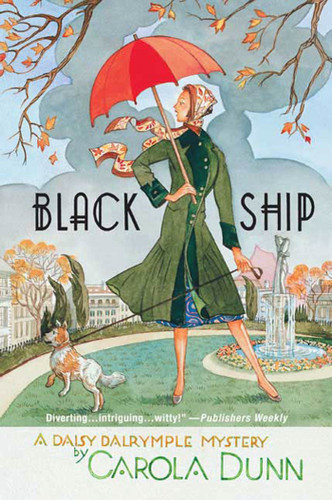 Black Ship: A Daisy Dalrymple Mystery (Daisy Dalrymple Mysteries #17) book cover by Carola Dunn