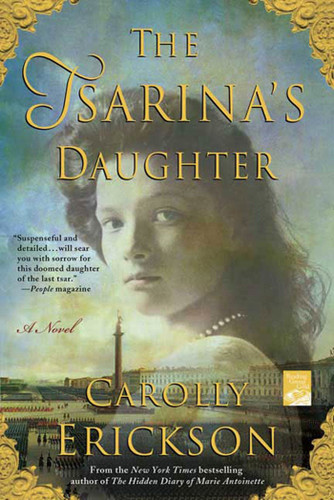The Tsarina's Daughter: A Novel book cover by Carolly Erickson