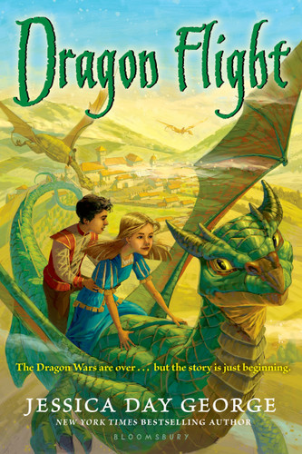 Dragon Flight (Dragon Slippers) book cover by Jessica Day George