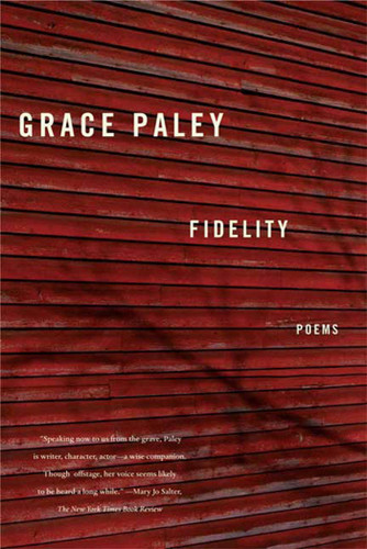 Fidelity: Poems book cover by Grace Paley