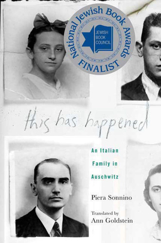 This Has Happened: An Italian Family in Auschwitz book cover by Piera Sonnino