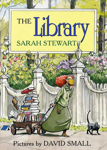 The Library book cover by Sarah Stewart