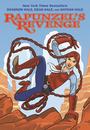 Rapunzel's Revenge book cover by Shannon Hale, Dean Hale