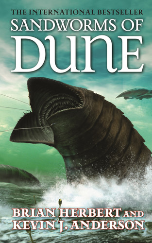 Sandworms of Dune (Dune #5) book cover by Brian Herbert, Kevin J. Anderson