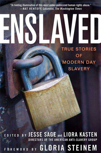 Enslaved: True Stories of Modern Day Slavery book cover by Jesse Sage