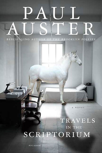 Travels in the Scriptorium: A Novel book cover by Paul Auster