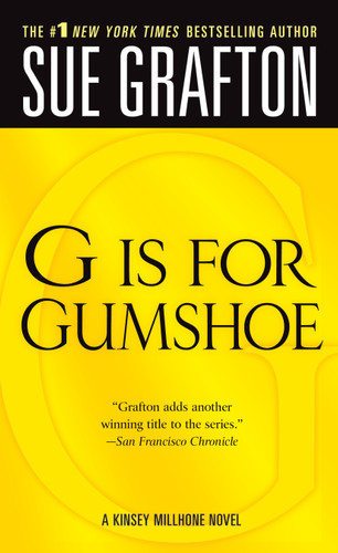 "G" is for Gumshoe: A Kinsey Millhone Mystery (Kinsey Millhone Alphabet Mysteries #7) book cover by Sue Grafton