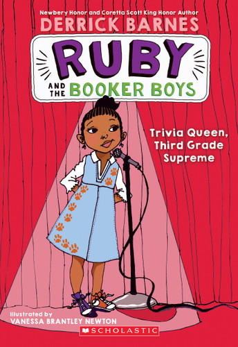 Trivia Queen, Third Grade Supreme (Ruby and the Booker Boys #2) (Ruby and the Booker Boys) book cover by Derrick D. Barnes