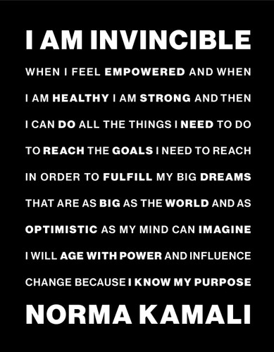 Norma Kamali: I Am Invincible book cover by Norma Kamali