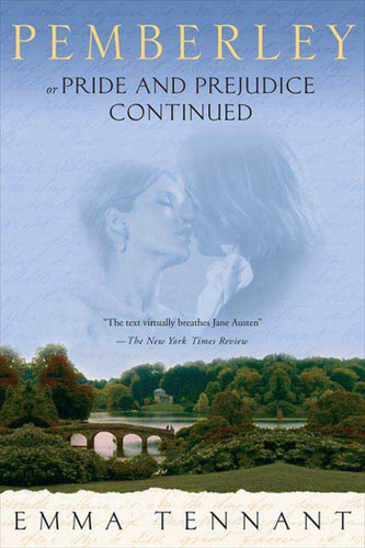 Pemberley: Or Pride and Prejudice Continued book cover by Emma Tennant