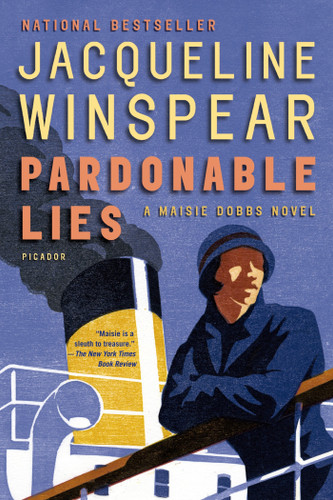 Pardonable Lies: A Maisie Dobbs Novel (Maisie Dobbs Novels #3) book cover by Jacqueline Winspear