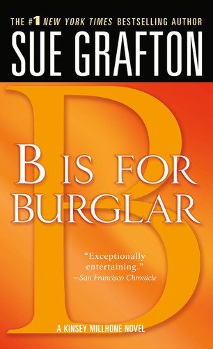 "B" is for Burglar: A Kinsey Millhone Mystery (Kinsey Millhone Alphabet Mysteries #2) book cover by Sue Grafton
